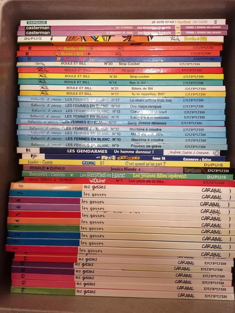 Lot de BD, Livres, Plusieurs BD, Enlèvement, Utilisé, Divers auteurs