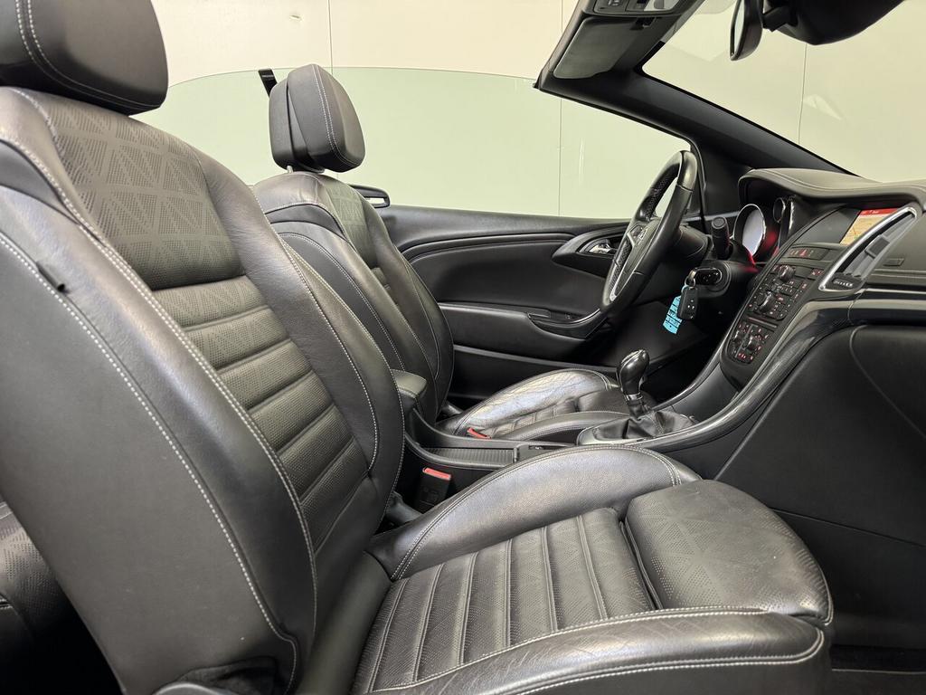 Opel Cascada Cabrio 1.4 Benzine Man. - GPS - Airco - Topsta, Autos, 0 kg, Argent ou Gris, Euro 6, Cabriolet