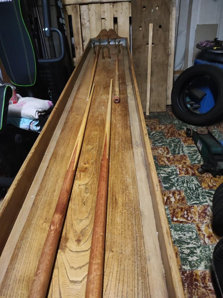 Billard tournaisien "jeu de fer" à vendre, Enlèvement, Utilisé, Table de billard