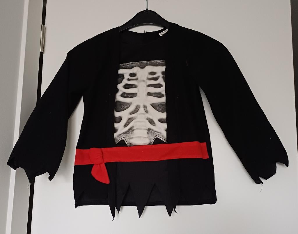 carnaval piraten pak, Kinderen en Baby's, Carnavalskleding en Verkleedspullen, Ophalen of Verzenden, Gebruikt, 134 t/m 140, Jongen