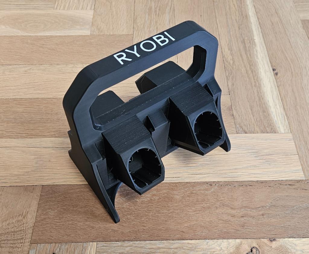 Batterie/support de batterie Ryobi avec support mural, Enlèvement ou Envoi, Neuf