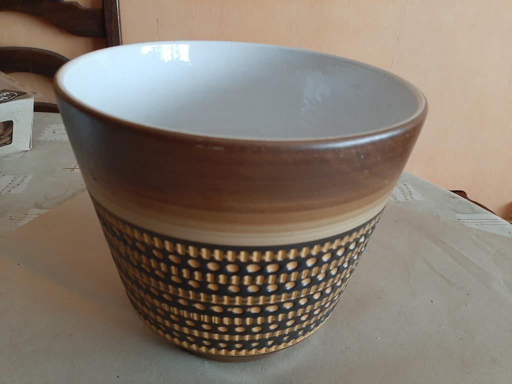 Cache-pot, keramiek Duitsland jar 70, Moins de 25 cm, Rond, Comme neuf, Enlèvement