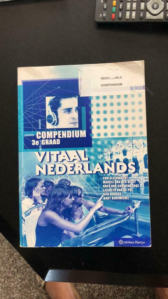Vitaal Nederlands compendium 3e graad, Boeken, Schoolboeken, Ophalen of Verzenden
