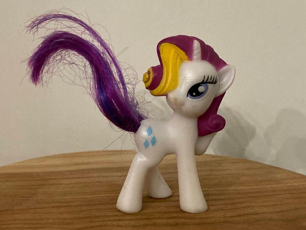 My Little Pony McDonalds RARITY 2014 G4 Friendship is Magic, Ophalen of Verzenden, Gebruikt