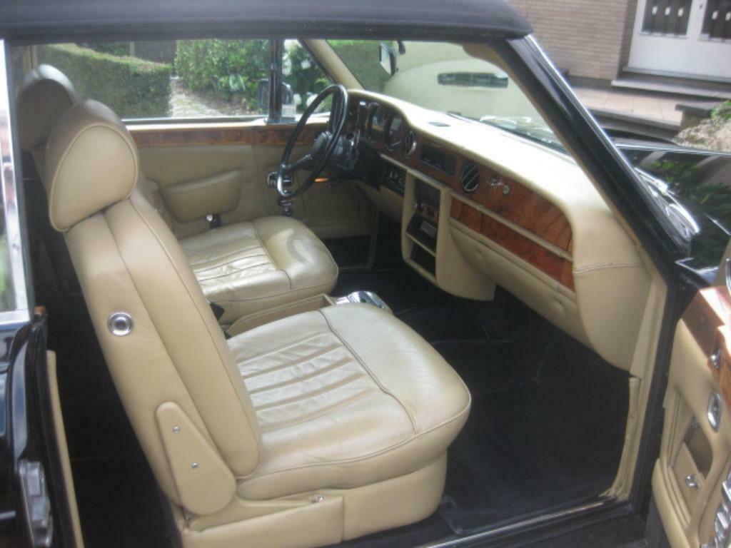 Rolls Royce Corniche Cabriolet Oldtimer 1981, Autos, Cuir, Achat, Beige, Entreprise