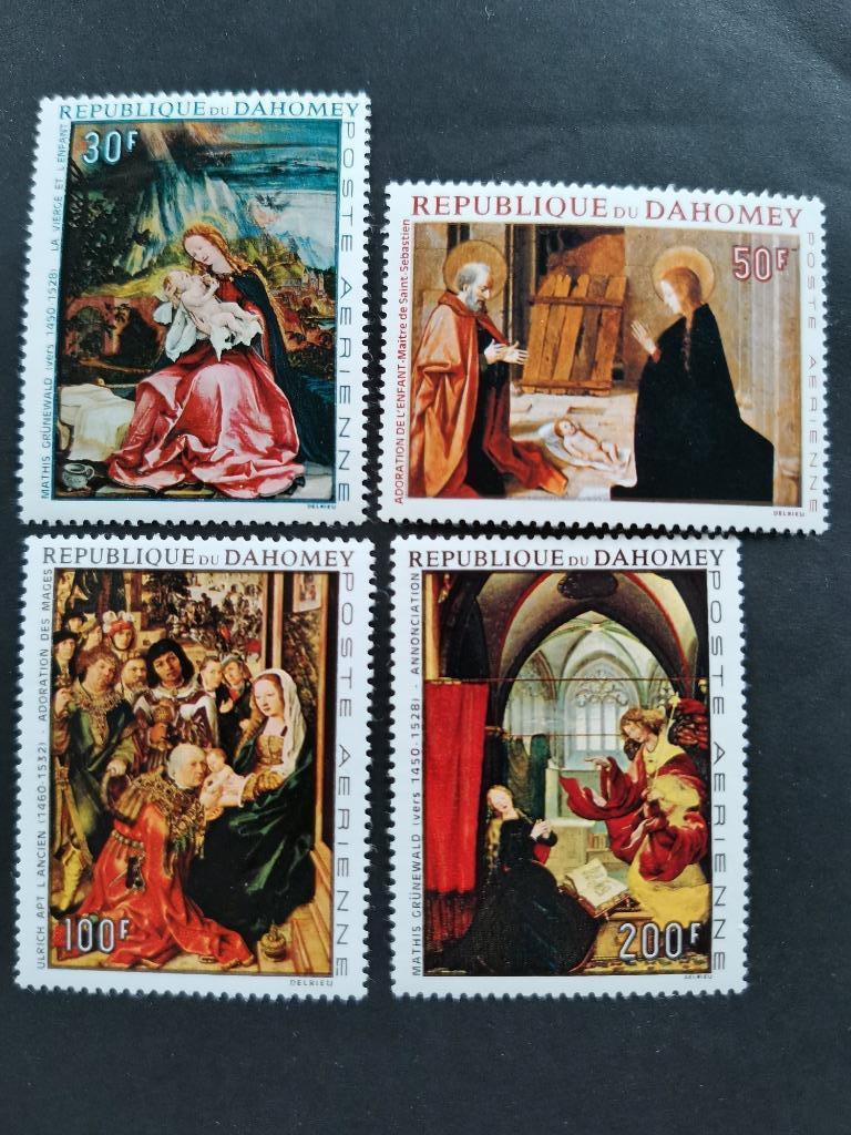 Dahomey 1967 - Kerstmis - schilderkunst **, Ophalen of Verzenden, Overige landen, Postfris