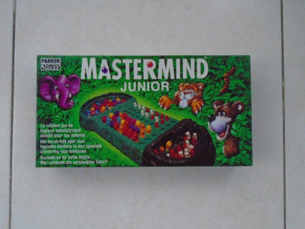 Jeu de société - Mastermind junior - Parker, Hobby & Loisirs créatifs, Jeux de société | Jeux de plateau, 1 ou 2 joueurs, Enlèvement ou Envoi