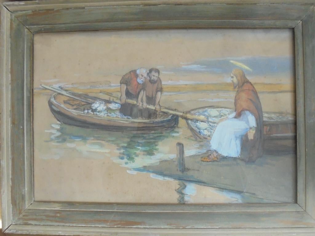 Maurice Seghers  1883 - 1959   Aquarel, Antiek en Kunst, Verzenden