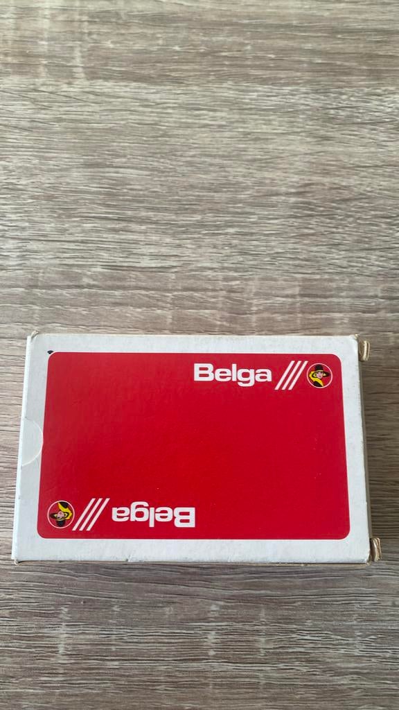 Oud Belga reclamekaartspel, Ophalen of Verzenden, Zo goed als nieuw