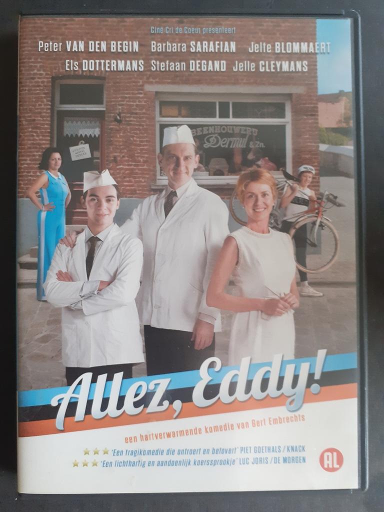 Allez , Eddy ! - Peter Van Den Begin, Barbara Sarafin, Alle leeftijden, Ophalen of Verzenden, Zo goed als nieuw, Komedie