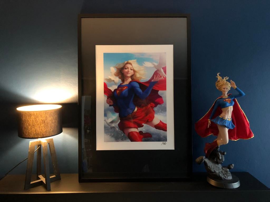 Sideshow affiche Supergirl, Enlèvement ou Envoi, Utilisé