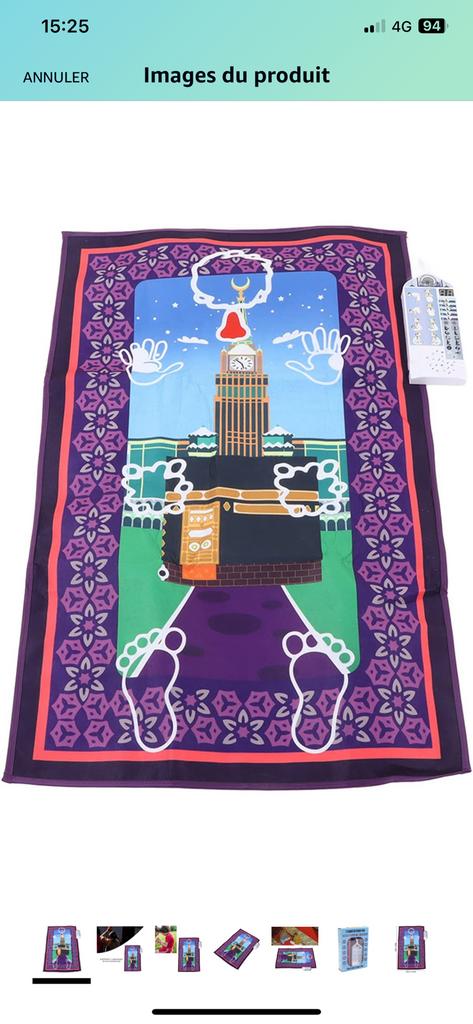 Tapis de prière électronique neuf, Neuf