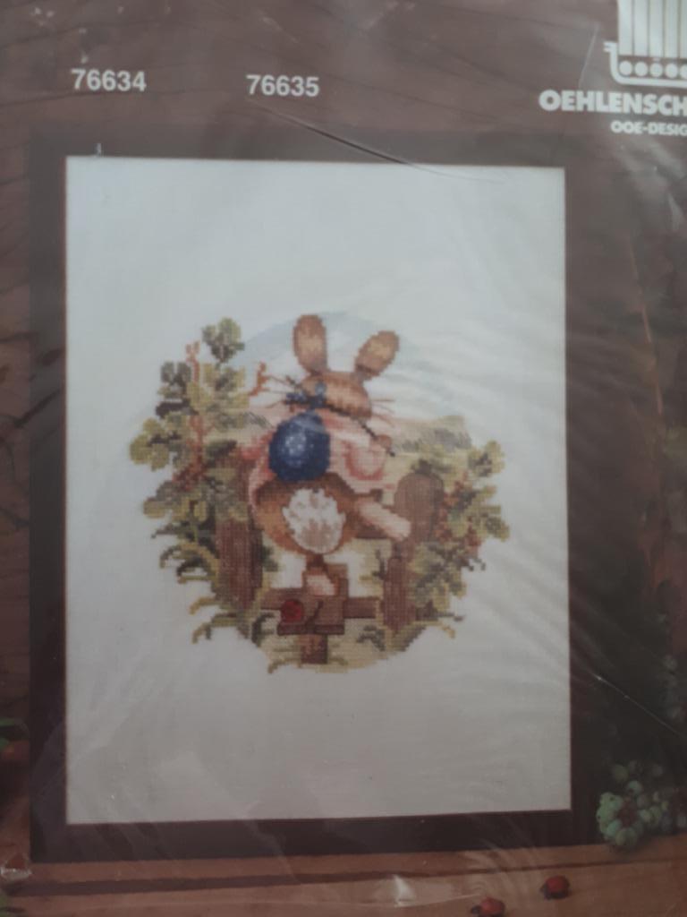 kruissteekpakket 4, Hobby en Vrije tijd, Borduren en Borduurmachines, Ophalen of Verzenden, Nieuw, Handborduren, Borduurpakket