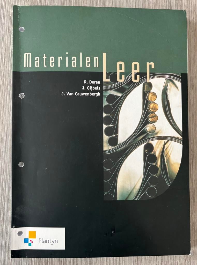Materialenleer - Plantyn, Livres, Livres scolaires, Comme neuf, Autres matières, Autres niveaux, Enlèvement ou Envoi