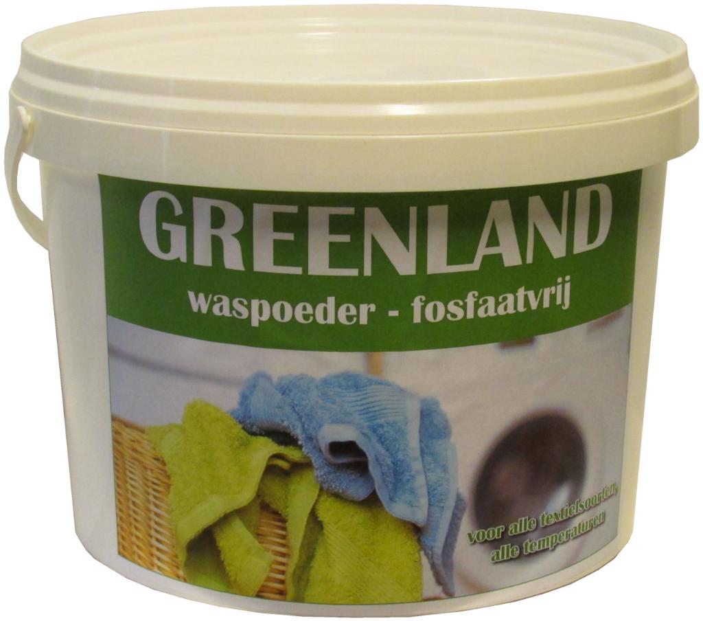 WASPOEDER GREENLAND EMMER  4 KG, Ophalen of Verzenden, Schoonmaakmiddel