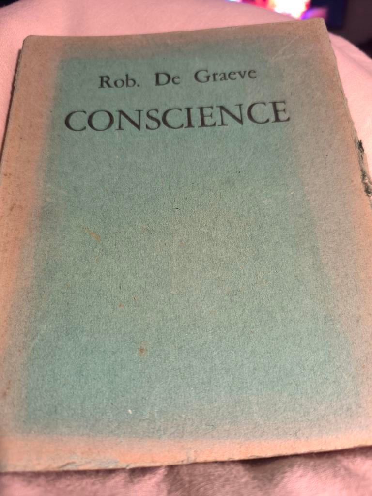 Conscience, Antiek en Kunst, Ophalen of Verzenden