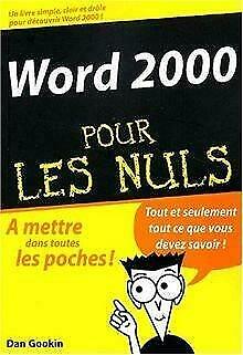 word 2000 pour les nuls, Gelezen