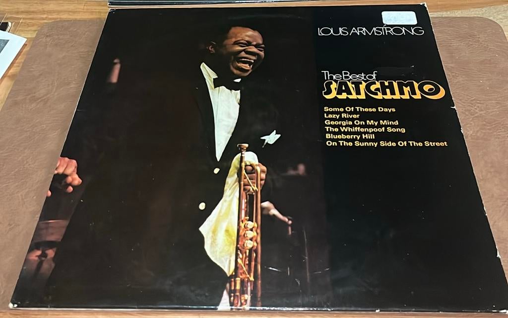 Louis Armstrong - The Best of Satchmo - Vinyl LP - UK, Enlèvement ou Envoi, Utilisé