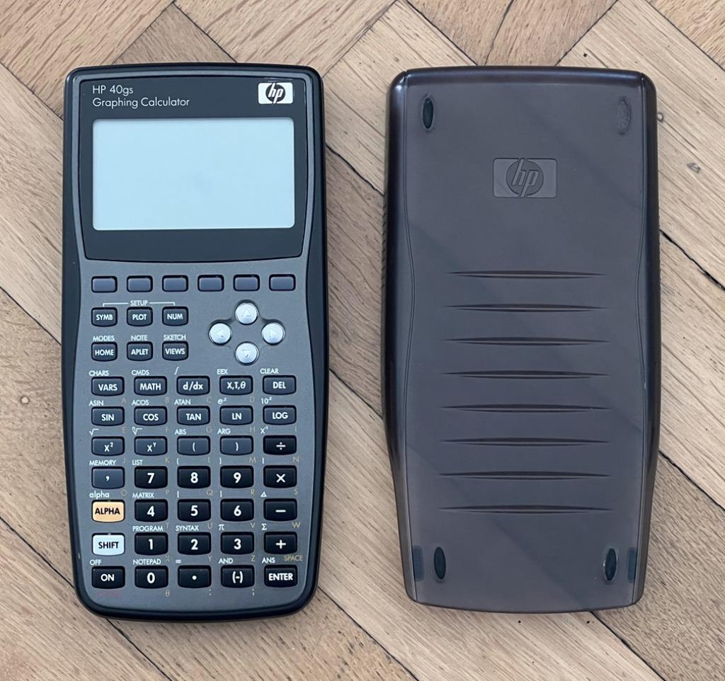 Calculatrice Hewlett Packard - HP40GS, Enlèvement ou Envoi, Calculatrices graphique, Utilisé