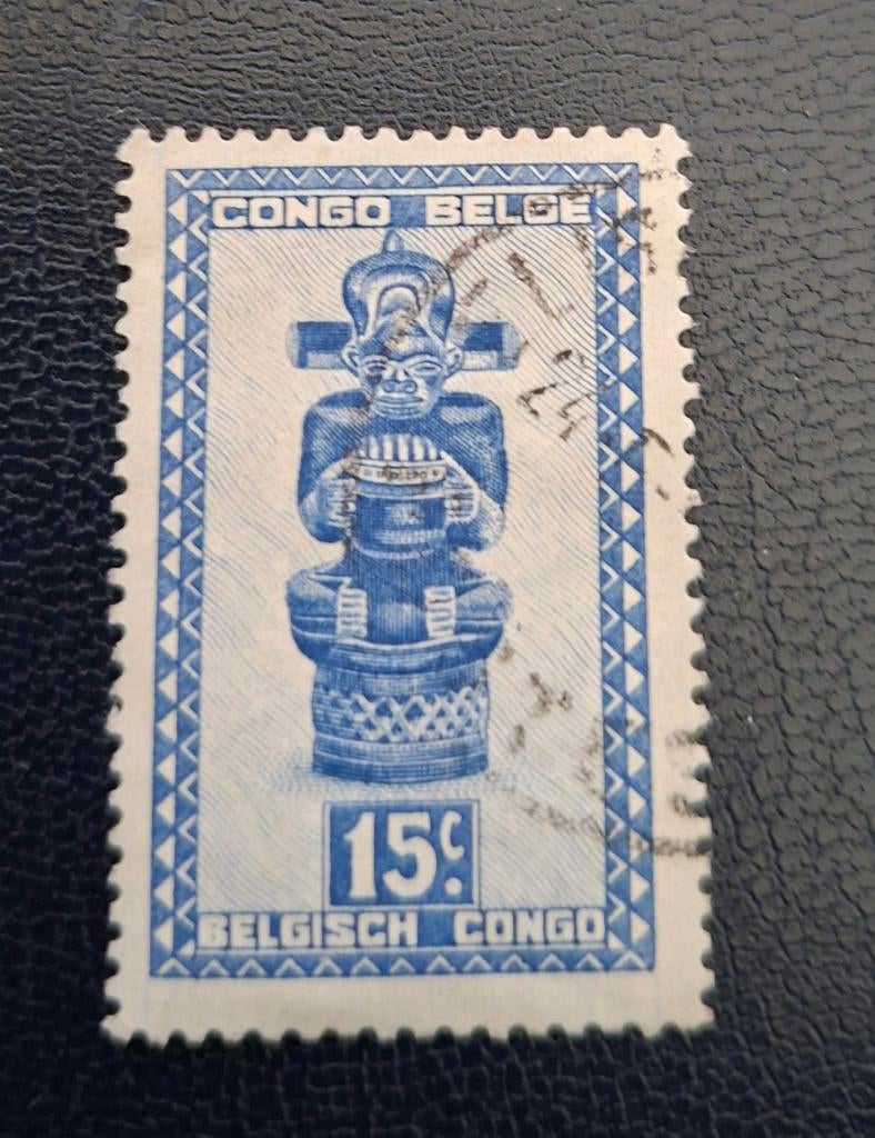 Timbre OBP 278 du Congo belge, Enlèvement ou Envoi, Affranchi, Oblitéré