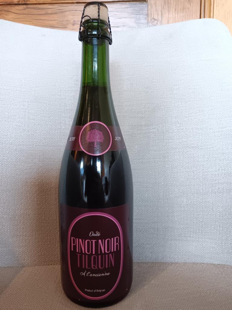tilquin - oude pinot noir - 2019-2020 - 75 cl, Verzamelen, Biermerken, Ophalen, Nieuw, Flesje(s), Overige merken