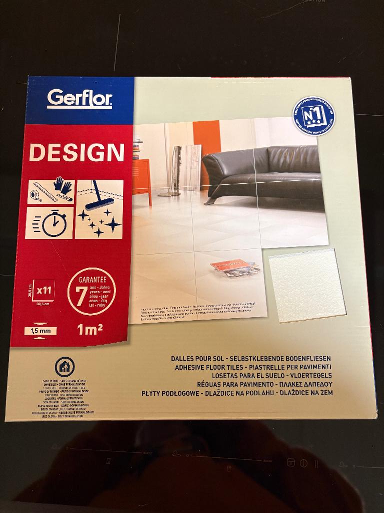 gerflor zelfklevende tegels, Ophalen, Overige materialen, Nieuw, 20 tot 40 cm