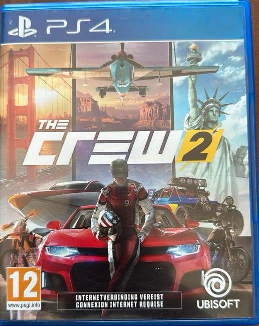 The Crew 2 (PS4), Consoles de jeu & Jeux vidéo, Jeux | Sony PlayStation 4, Comme neuf, Course et Pilotage, À partir de 12 ans