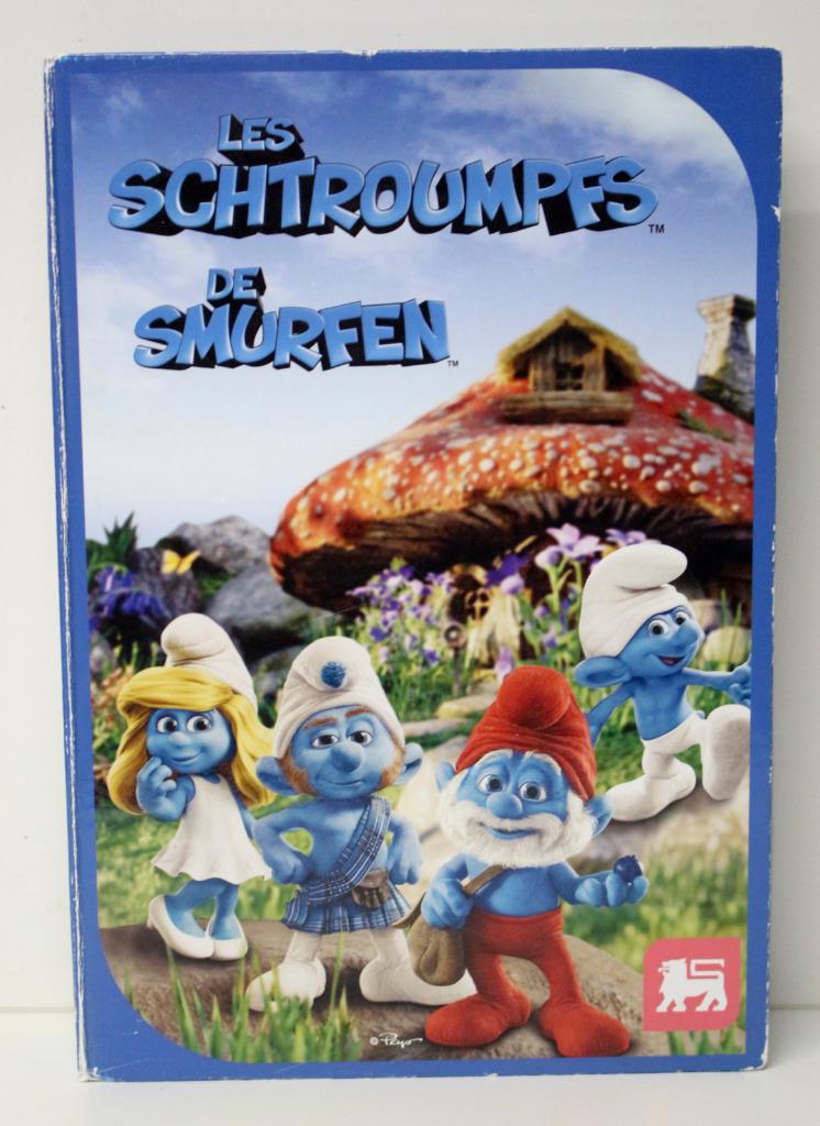 Beeldje_cartoon_Smurfen_smurfen_28 beeldjes_Delhaize_0, Ophalen of Verzenden, Gebruikt