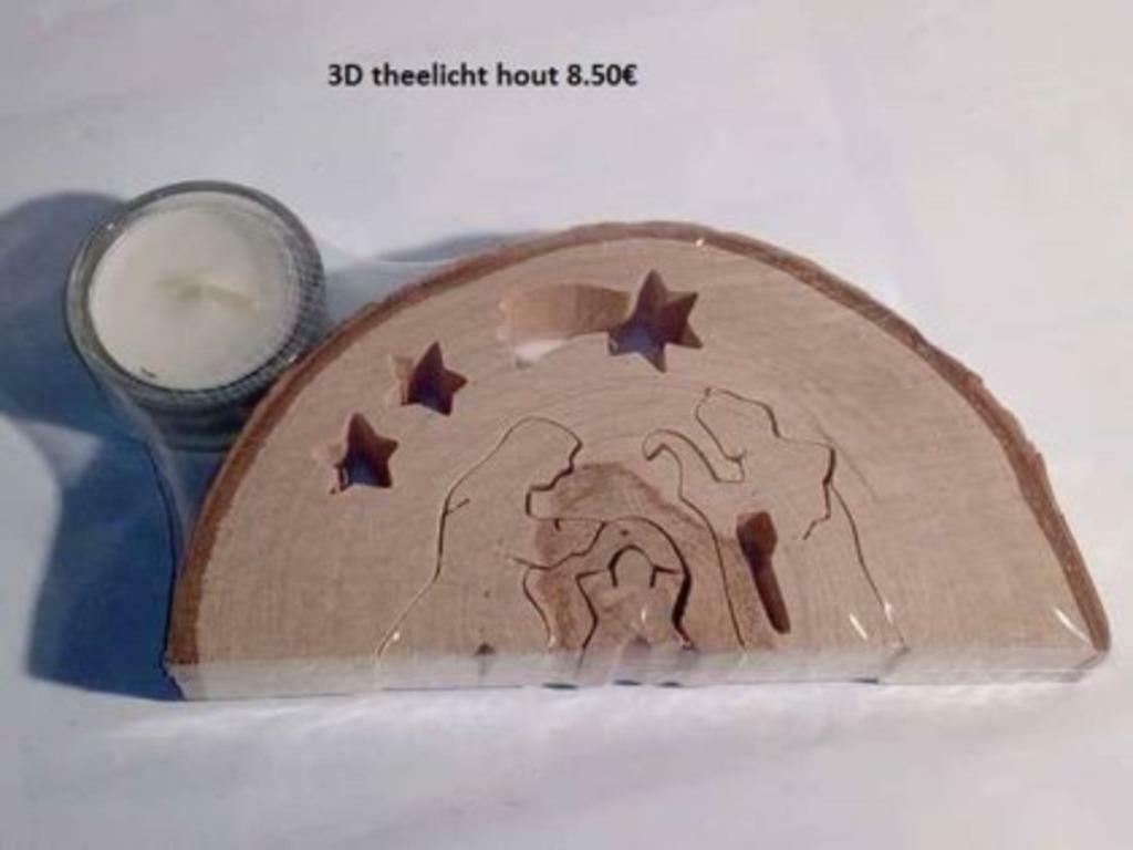 3D kerststal, Diversen, Kerst, Ophalen of Verzenden, Nieuw