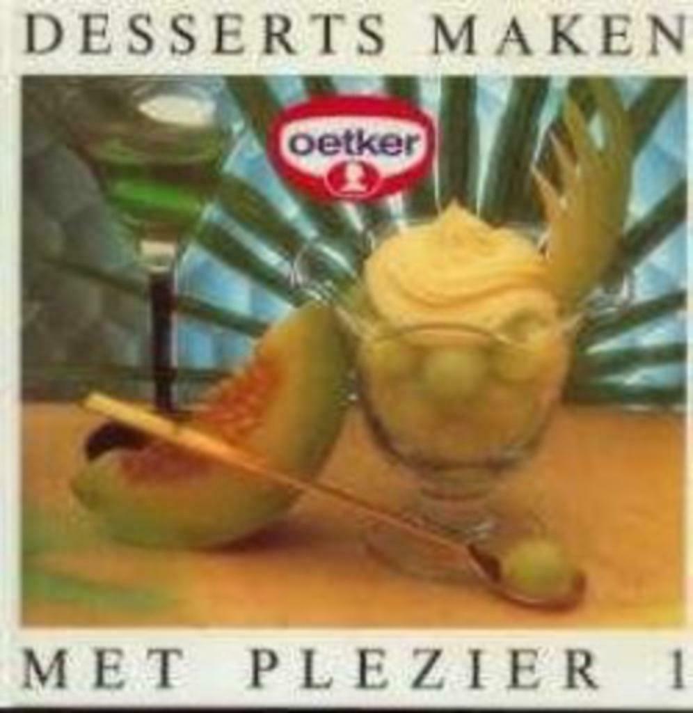 Desserts maken met plezier, Oetker, Ophalen of Verzenden, Taart, Gebak en Desserts