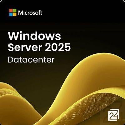 Windows Server 2025 | Datacenter 16 Core - Clé Microsoft -, Enlèvement ou Envoi, Neuf, Windows