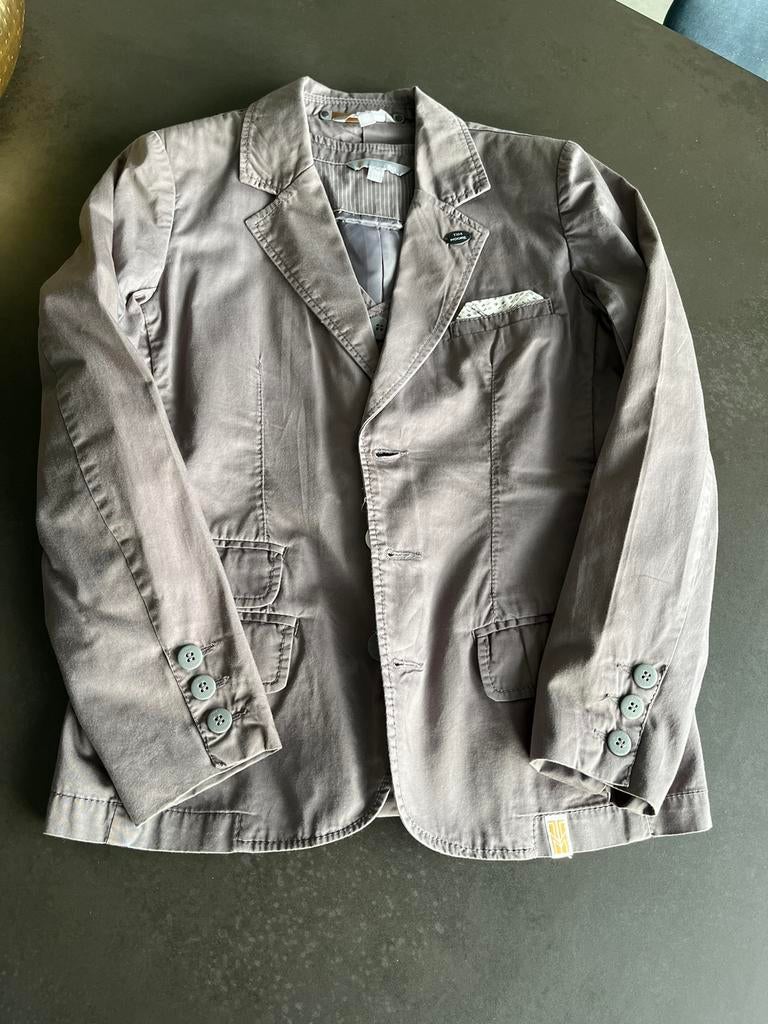 Tim Moore grijze vest met gilet maat 134/140., Trui of Vest, Tim Moore, Ophalen of Verzenden, Zo goed als nieuw