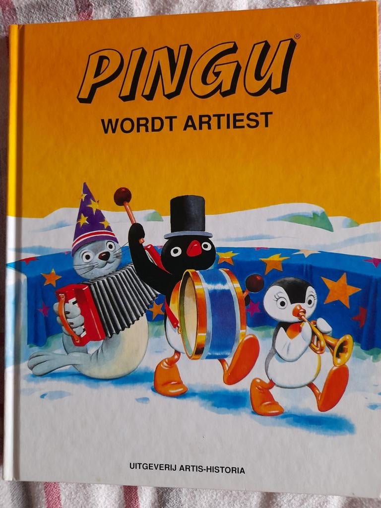 Kinderboek, Pingu wordt artiest, NIEUW, Boeken, Non-fictie, Jongen of Meisje, Nieuw, Ophalen of Verzenden