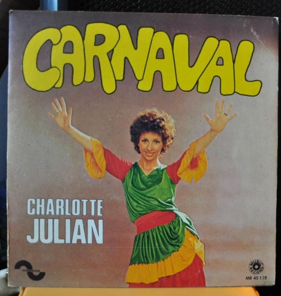 disque  45 tours  charlotte julian    (x20257), Ophalen of Verzenden, Gebruikt