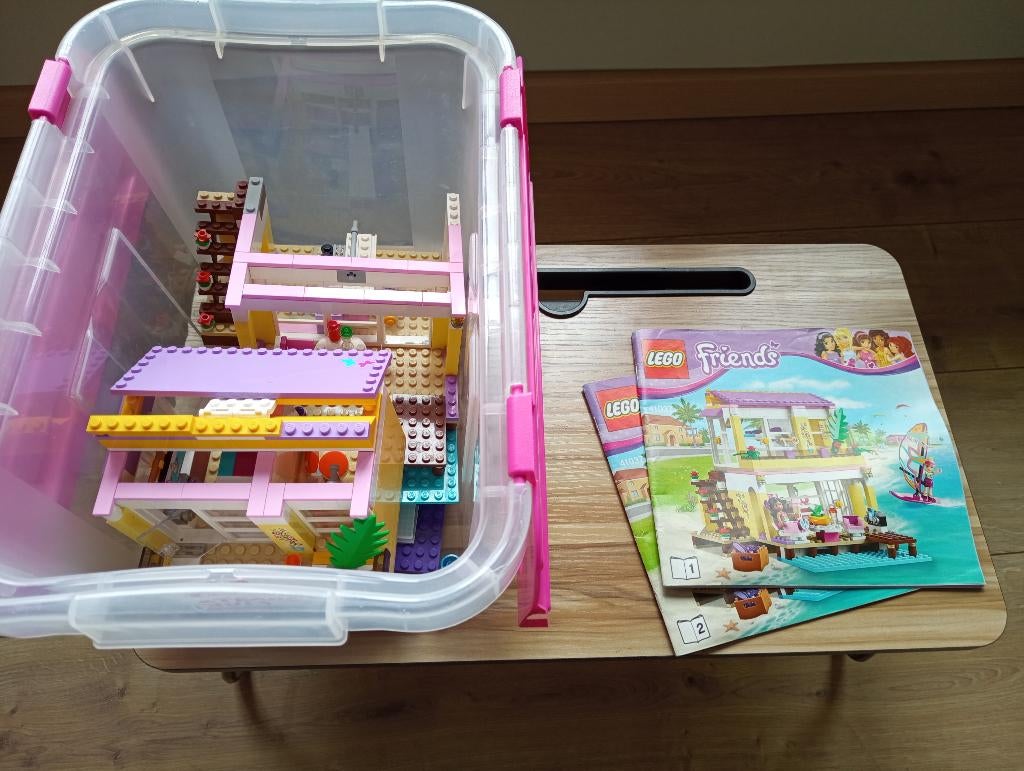 LEGO Stephanie's strandhuis (41037), Kinderen en Baby's, Speelgoed | Duplo en Lego, Gebruikt, Lego, Complete set, Ophalen of Verzenden