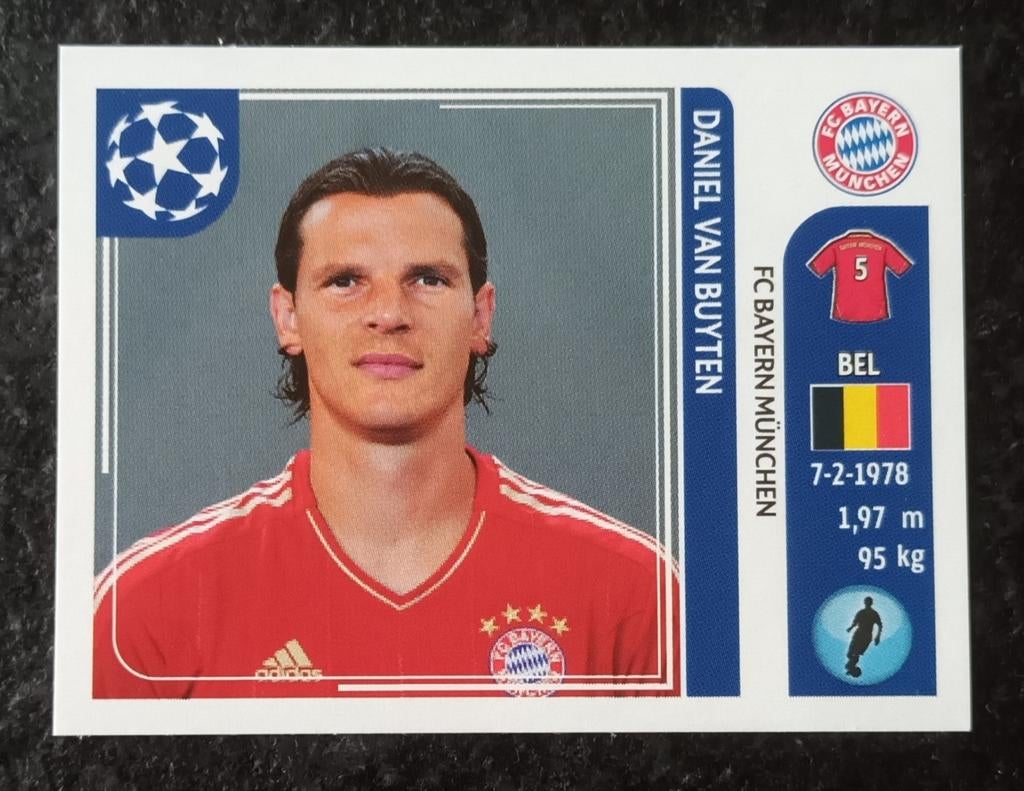 PANINI UEFA CHAMPIONS LEAGUE 2011-12 DANIEL VAN BUYTEN, Verzamelen