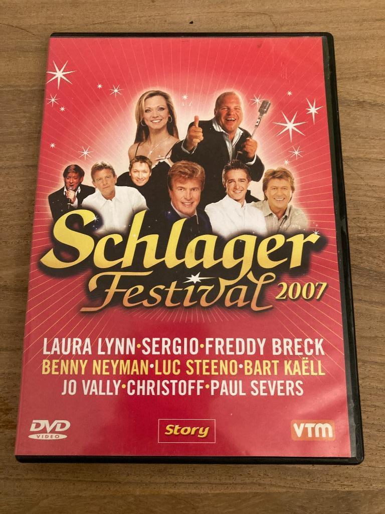 DVD Schlager festival 2007 - Story  VTM, Enlèvement ou Envoi, Utilisé, Musique et Concerts