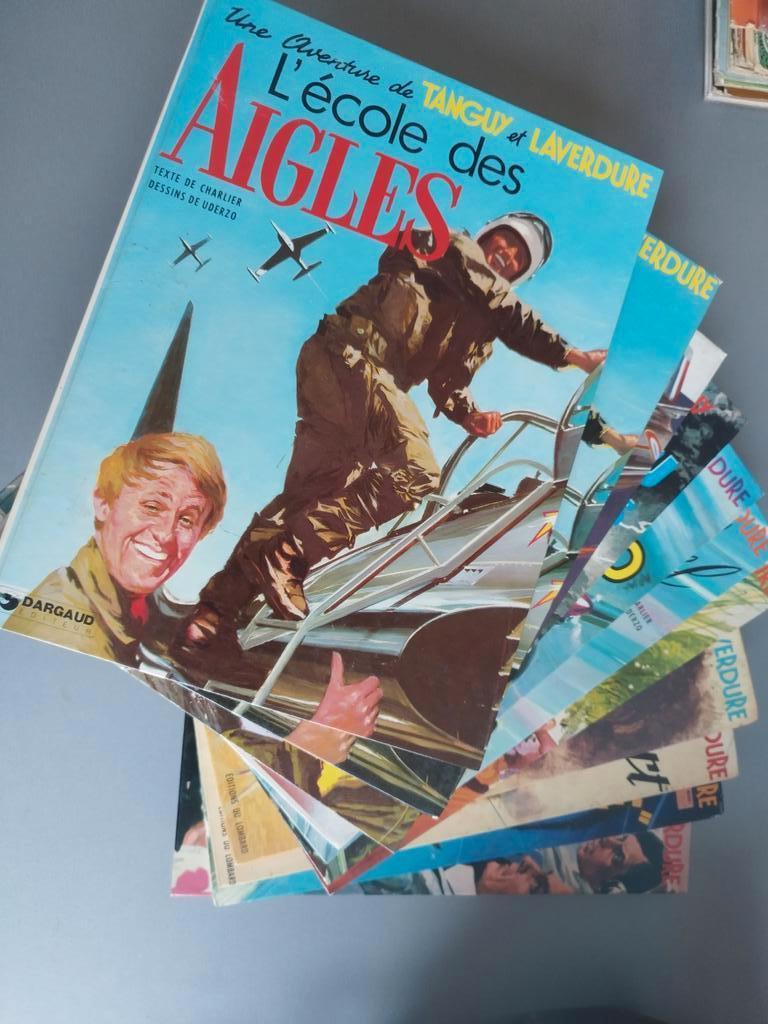 Tanguy Laverdure divers titres Charlier Uderzo, Livres, Série complète ou Série, Enlèvement ou Envoi, Utilisé