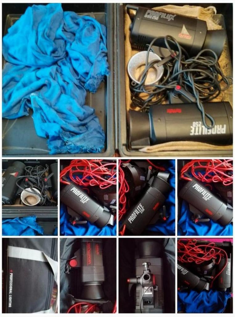 4 de Mes 😃 📸 FLASHES ⚡ Pro MULTIBLITZ & MANFROTTO etc, Ophalen, Gebruikt