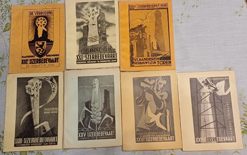 Ijzerbedevaart 1948, 1949, 1950, 1951, 1952, 1953 en 1954, Ophalen of Verzenden, 20e eeuw of later, Gelezen