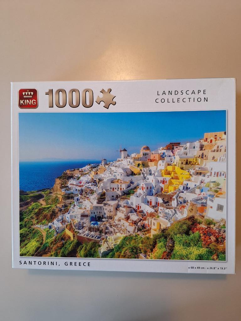 Puzzels 1000 stukjes, Enlèvement, 500 à 1500 pièces, Comme neuf, Puzzle