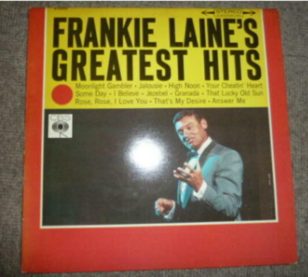 Vinyl LP Frankie Laine's greatest hits, Enlèvement ou Envoi