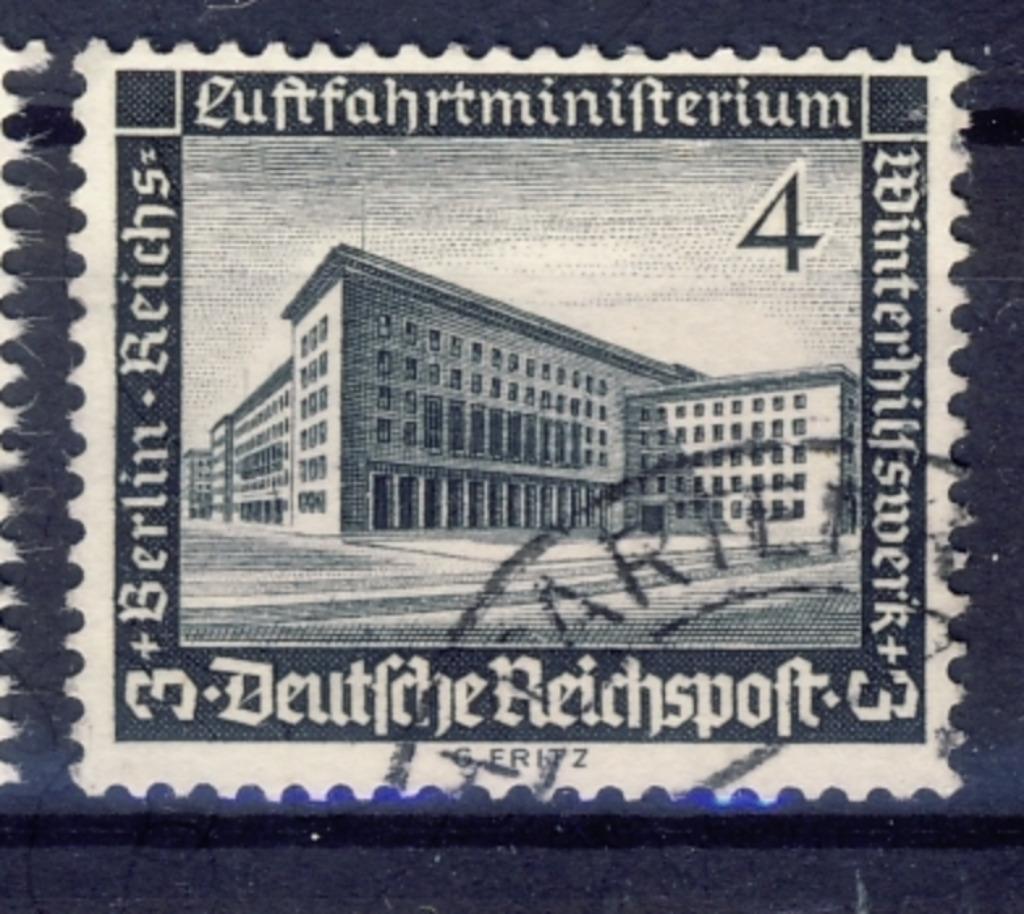 Deutsches Reich 1936 - nr 635, Verzenden, Duitse Keizerrijk, Gestempeld