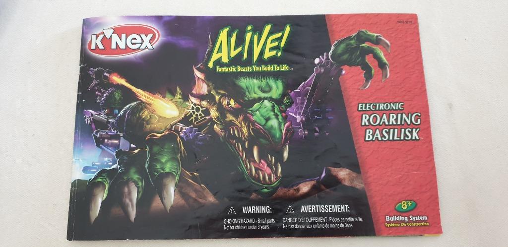 Knex (Roaring Basilisk), Ophalen of Verzenden, Zo goed als nieuw, K'nex