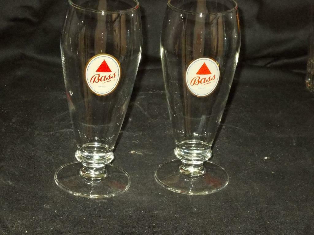 Bierglazen.Bass.Pale Ale. D 130, Ophalen of Verzenden, Gebruikt, Glas of Glazen, Overige merken