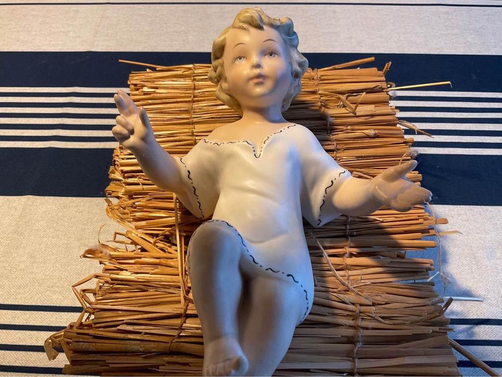 Kerst kribbe kindje Jezus 50 jaar oud!, Antiek en Kunst, Ophalen of Verzenden