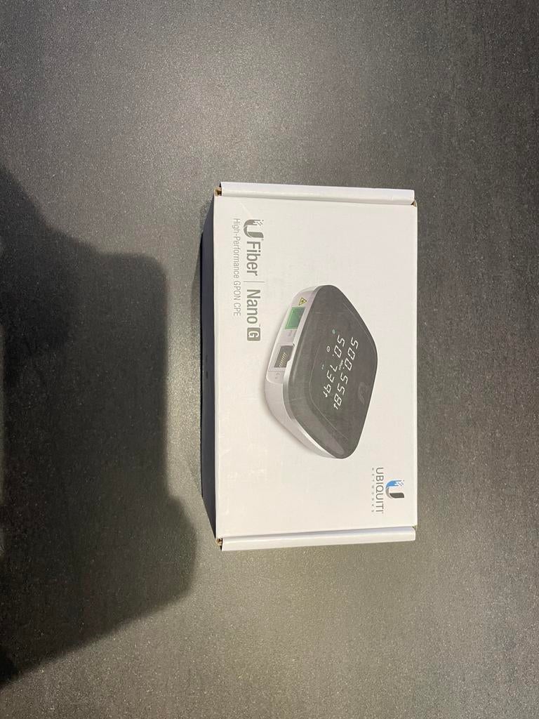 Ubiquiti UFiber Nano G avec câble à fibre Gpon + module SFP, Enlèvement ou Envoi, Neuf, Routeur, Ubiquiti
