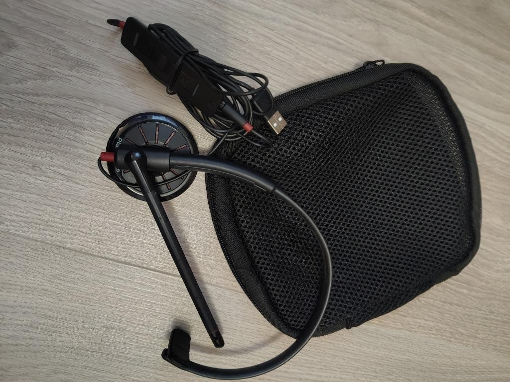 Plantronics USB-A Blackwire 300DA, Mute-functie, Plantronics, On-ear, Ophalen of Verzenden