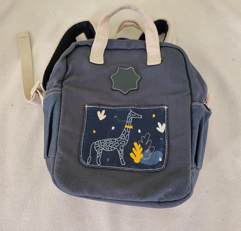 Eerste boekentasje, Moins de 30 cm, Enlèvement ou Envoi, Bleu, Sac à dos