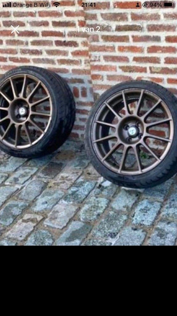 Velgen Abarth, Auto-onderdelen, Banden en Velgen, Ophalen, Velg(en), 16 inch, Zomerbanden